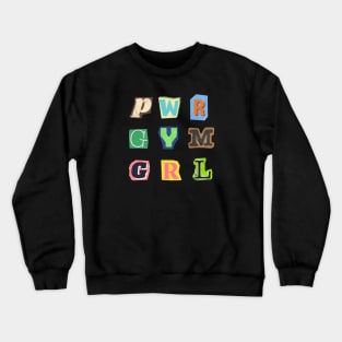 Power gym girl Crewneck Sweatshirt